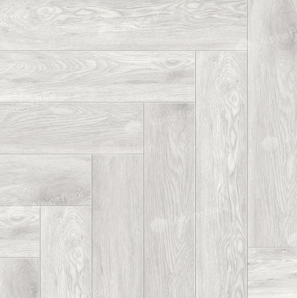 Кварцвиниловая плитка (Елочка) Alpine Floor Легкий паркет (Light Parquet) ECO Дуб Полис ЕСО 13-21